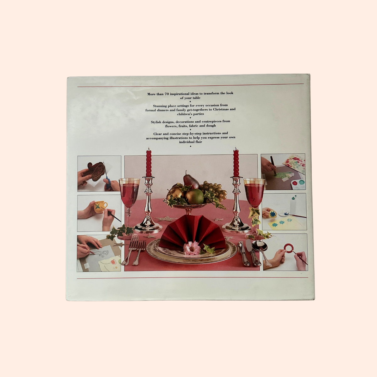 The Step by Step Art of Table Decorating | 1993 | Hardcover | Jane McDonell
