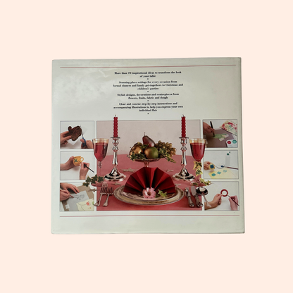 The Step by Step Art of Table Decorating | 1993 | Hardcover | Jane McDonell