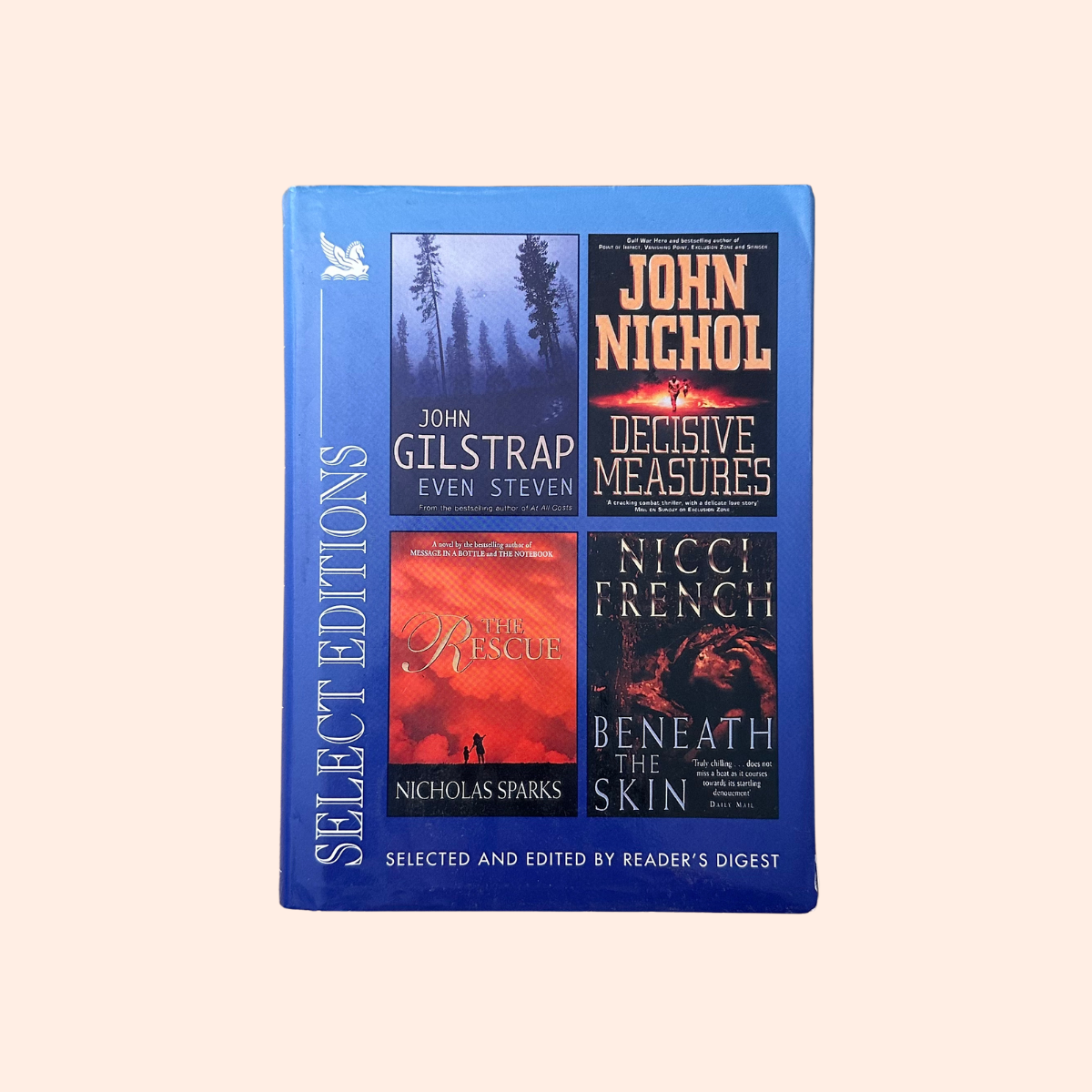 Readers Digest | Select Editions | 2001 | John Gilstrap | John Nichol | Nicholas Sparks | Nicci French