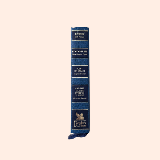 Readers Digest Condensed Books | 1995 | Dick Francis, Mary Higgins Clark, Stephen Hunter, Alexander Ramati