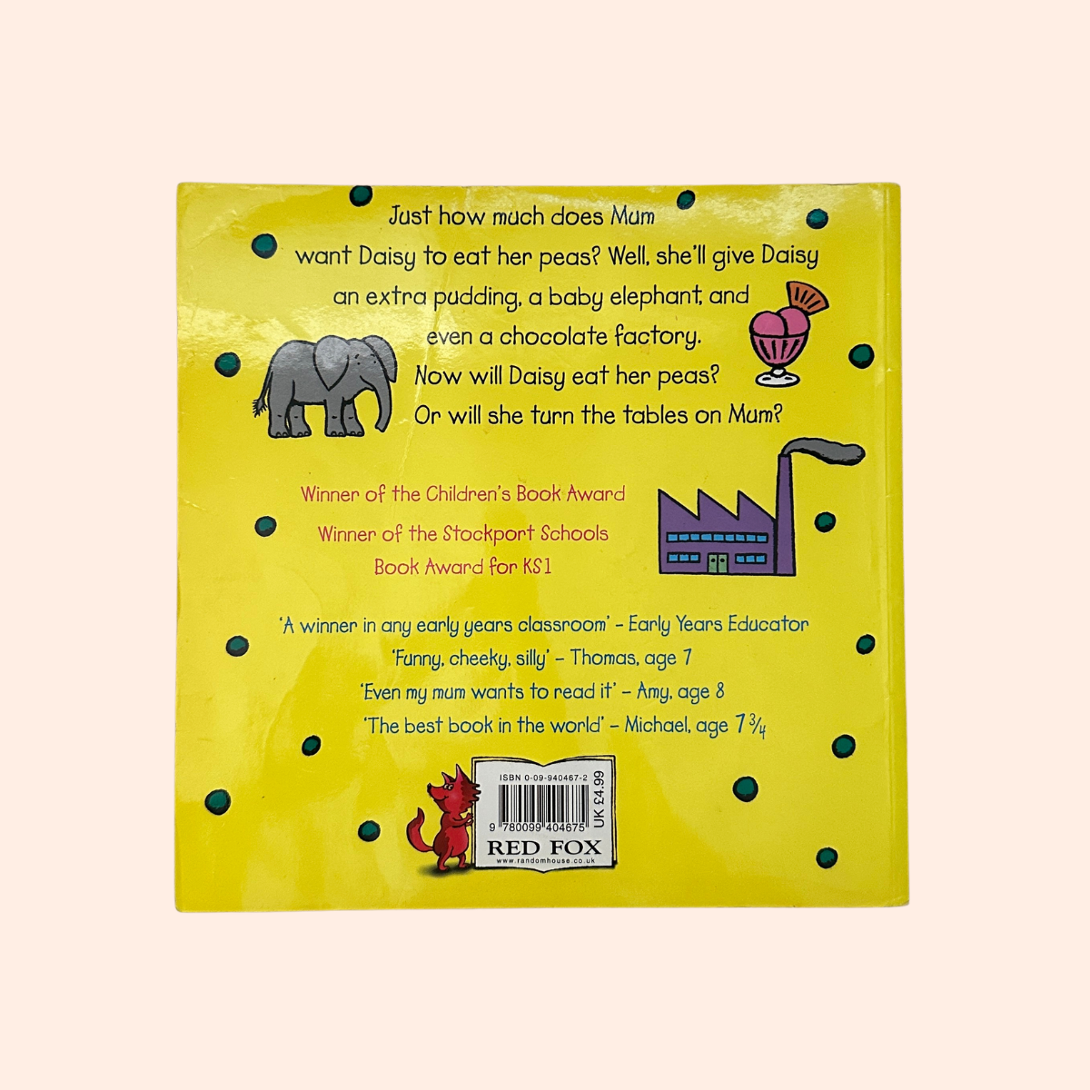 Eat Your Peas | 2001 | Paperback | Kes Gray & Nick Sharratt