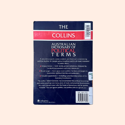 Australian Dictionary of Political Terms | The Collins | Ex-Library
