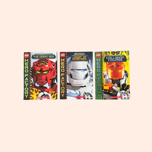 Lego Hero Factory Secret Mission Bundle | 3x Titles | Children’s Adventure