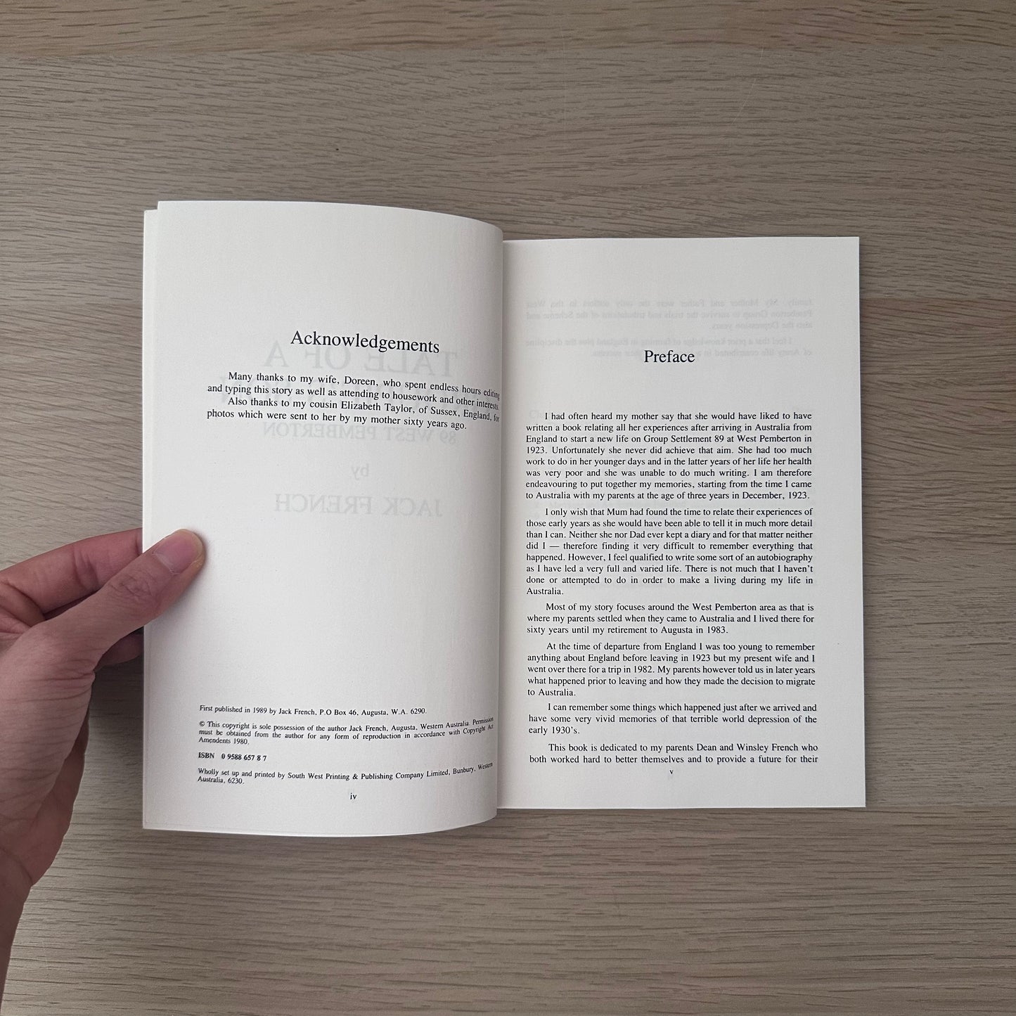 Tale of a Groupie's Son | 1989 | Jack French