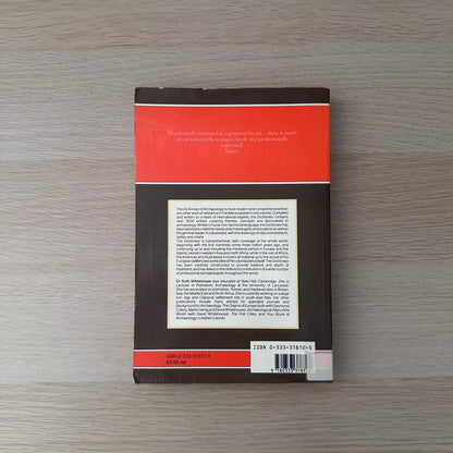 Macmillan Dictionary of Archaeology | Ex-Library