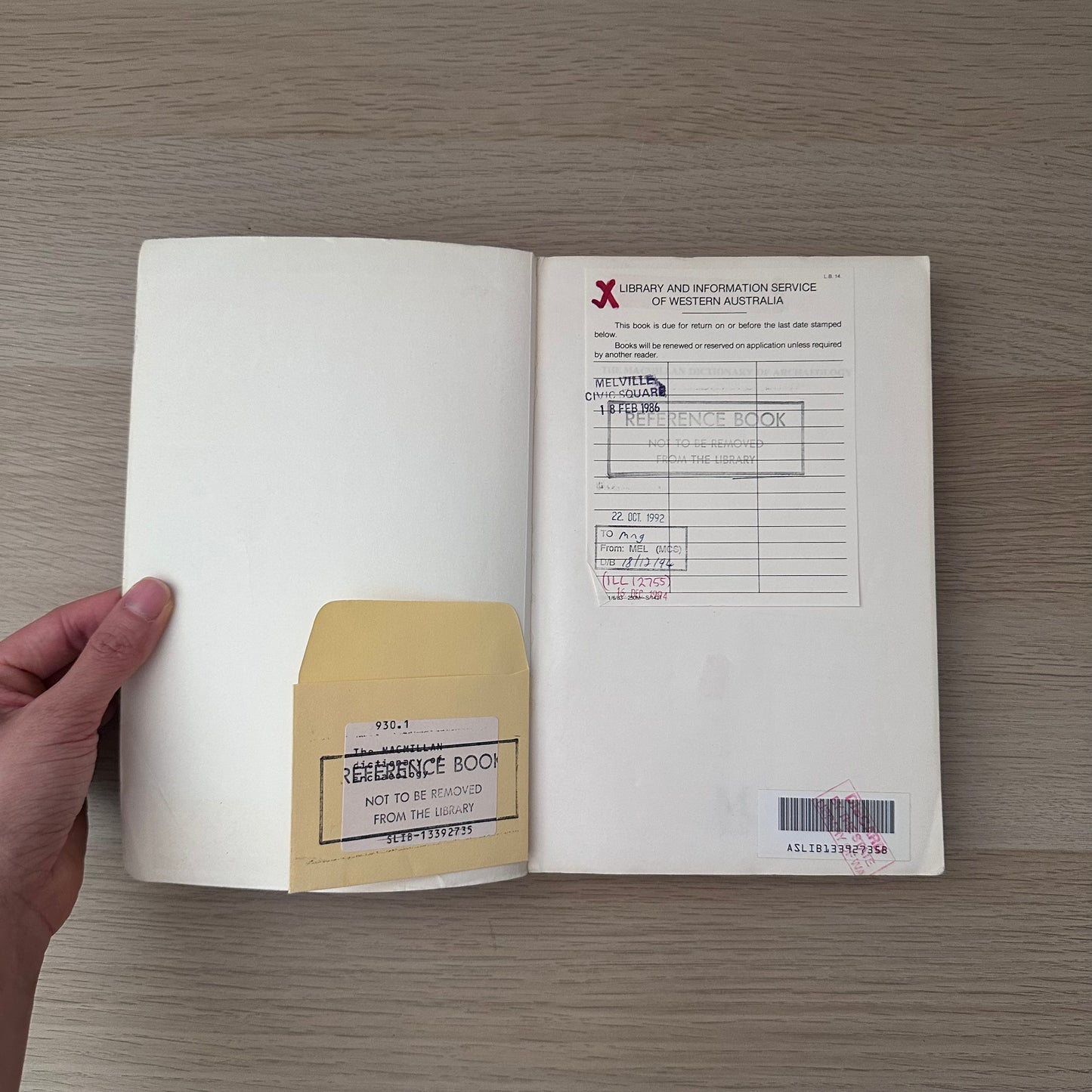 Macmillan Dictionary of Archaeology | Ex-Library