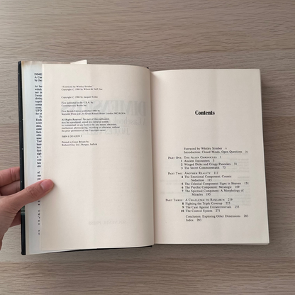 Dimensions: A Casebook of Alien Contact | Jacques Vallee