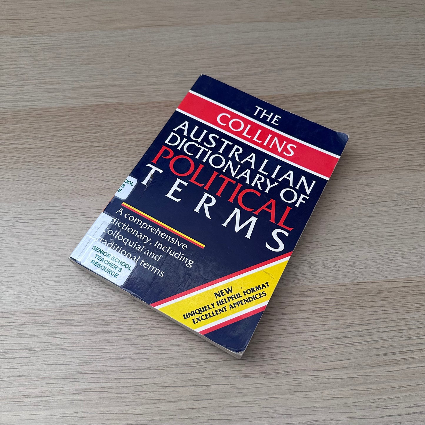 Australian Dictionary of Political Terms | The Collins | Ex-Library