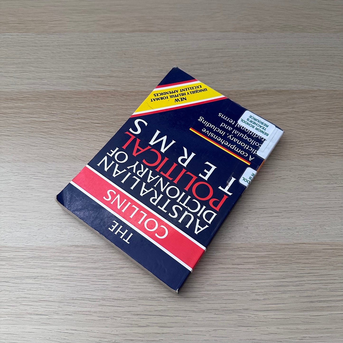 Australian Dictionary of Political Terms | The Collins | Ex-Library