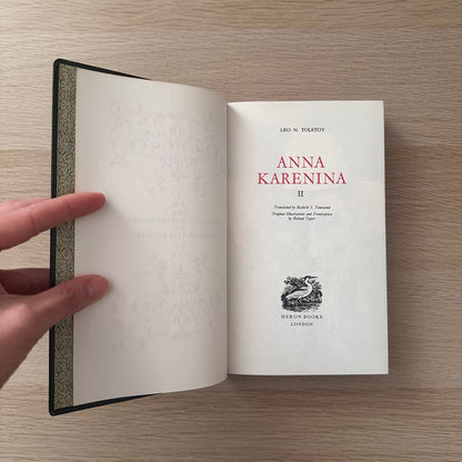 Tolstoy | Anna Karenina | Volume I & II | 1967 | Heron Books