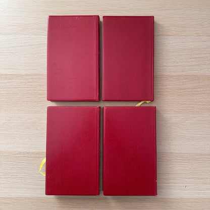 Colette Vintage Heron Editions | Set of 4 | Red Hardcovers | French Literature Classics