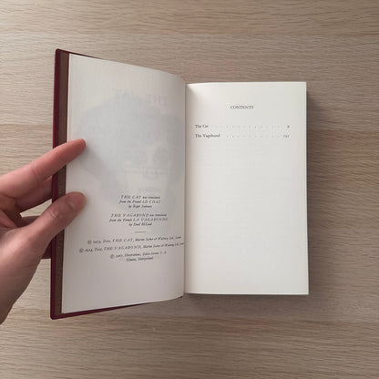 Colette Vintage Heron Editions | Set of 4 | Red Hardcovers | French Literature Classics
