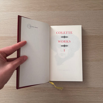 Colette Vintage Heron Editions | Set of 4 | Red Hardcovers | French Literature Classics
