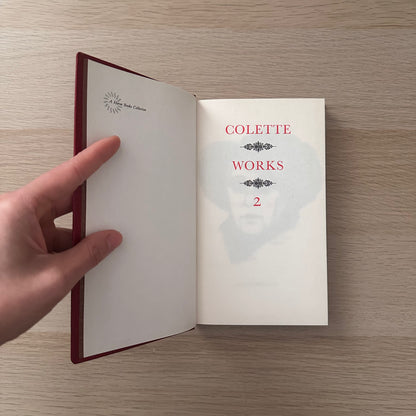 Colette Vintage Heron Editions | Set of 4 | Red Hardcovers | French Literature Classics