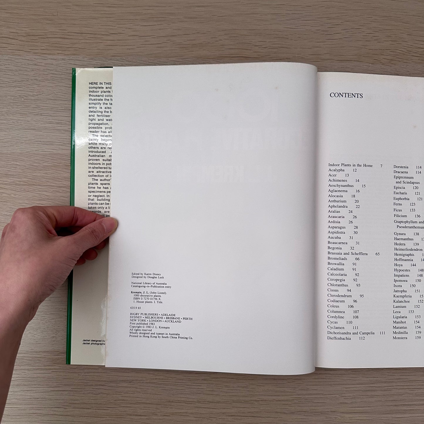 1000 Decorative Plants | 1983 | J.L. Krempin