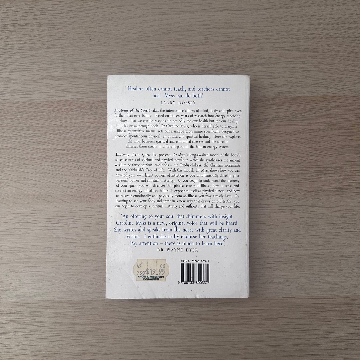 Anatomy of the Spirit | Caroline Myss