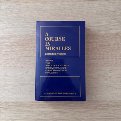 A Course in Miracles | Foundation for Inner Peace