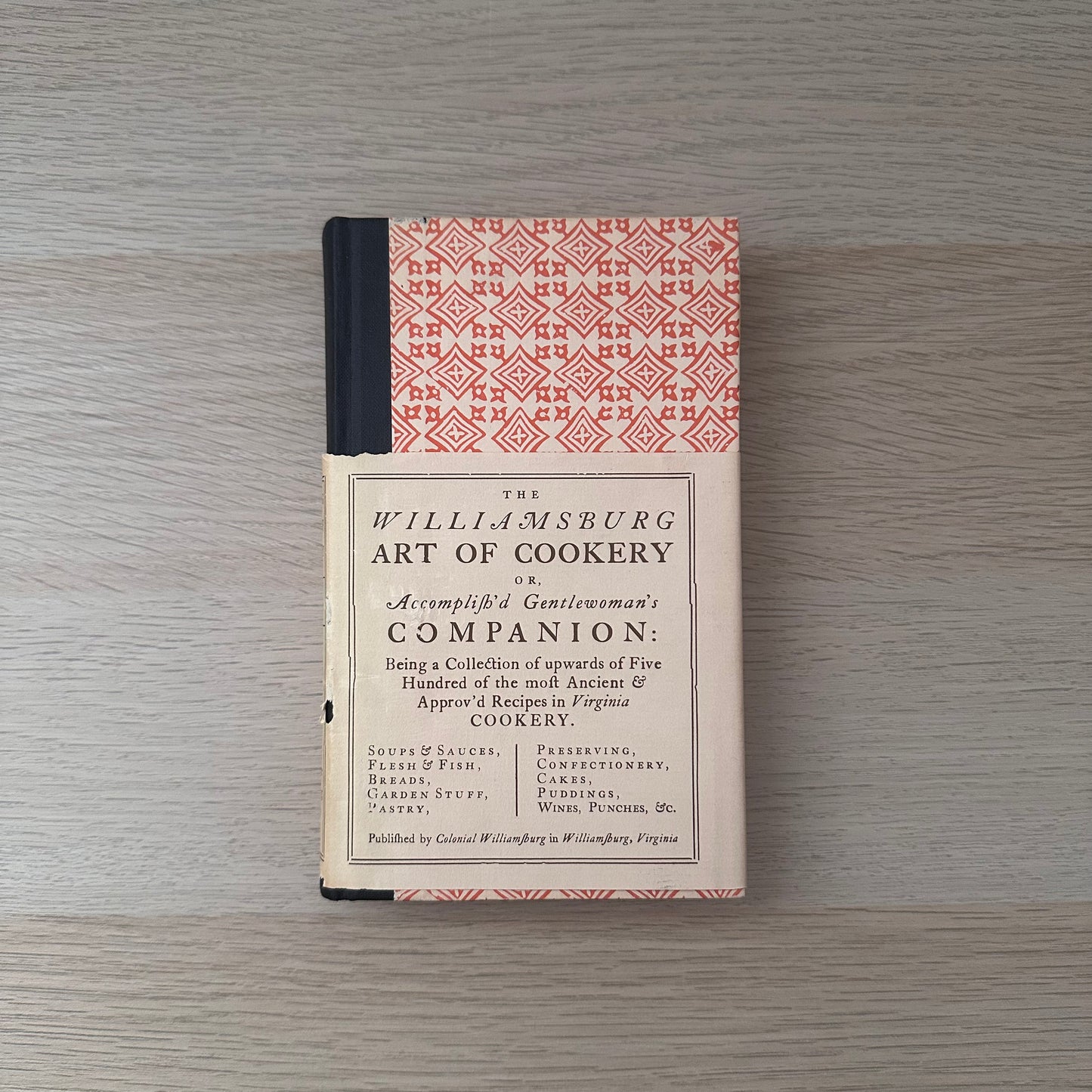The Williamsburg Art of Cookery | Hardcover | 1966 | Helen Bullock