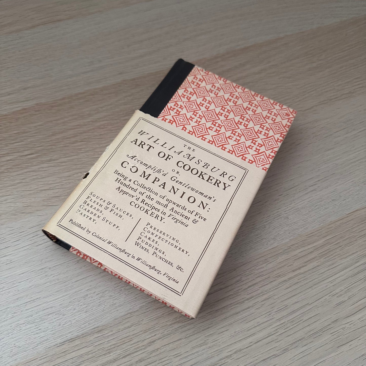 The Williamsburg Art of Cookery | Hardcover | 1966 | Helen Bullock
