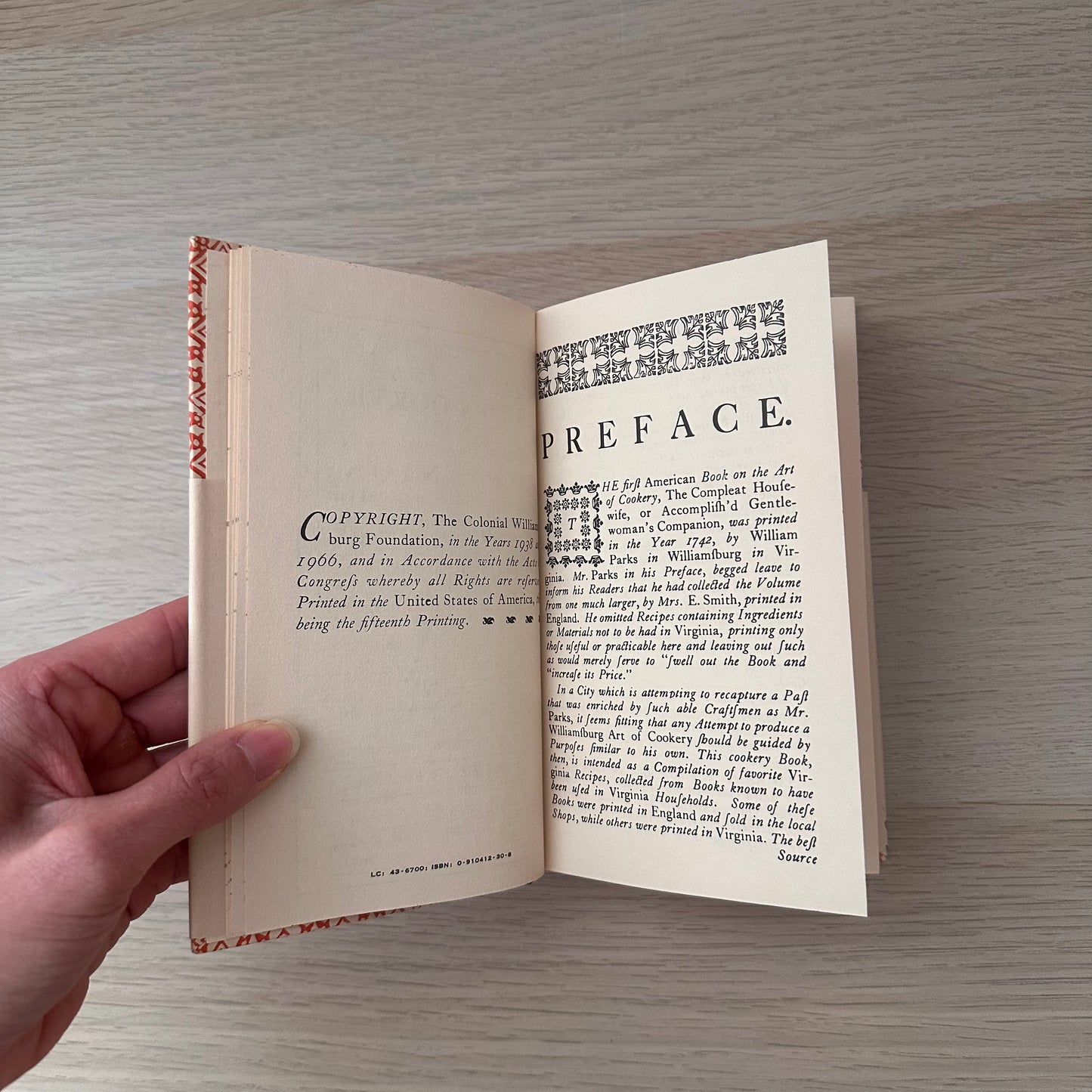 The Williamsburg Art of Cookery | Hardcover | 1966 | Helen Bullock