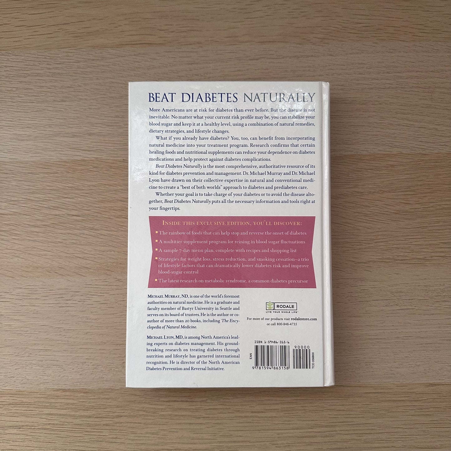 Beat Diabetes Naturally | Michael Murray & Michael Lyon