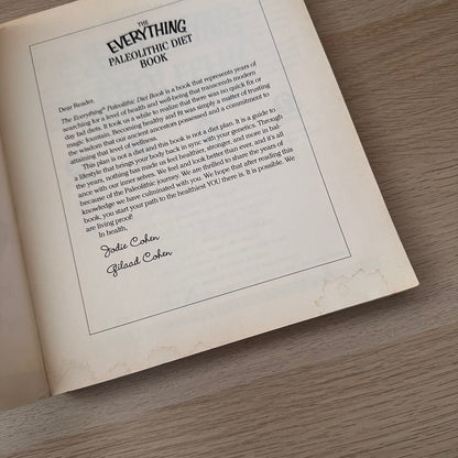 The Everything Paleolithic Diet Book | Jodie Cohen & Gilaad Cohen