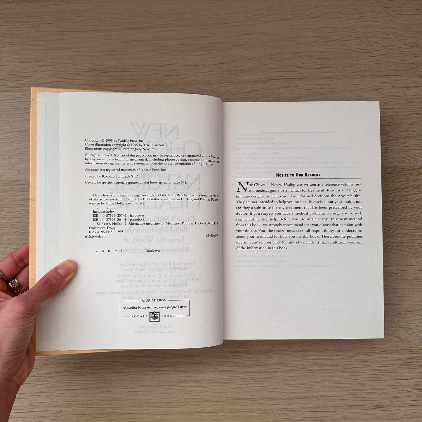 New Choices in Natural Healing | Hardcover | Bill Gottlieb
