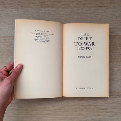 The Drift to War 1922-1939 | Richard Lamb