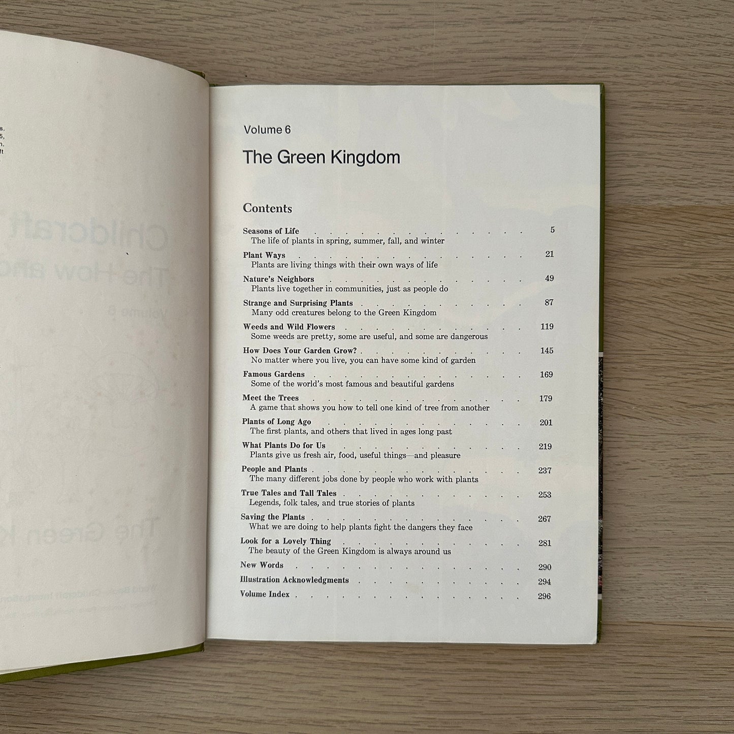 The Green Kingdom | Volume 6 | 1979 | Childcraft