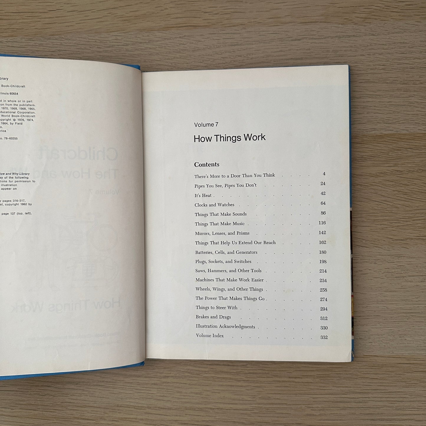 How Things Work | Volume 7 | 1979 | Childcraft