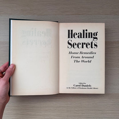 Healing Secrets | Hardcover | 1998 | Carol Daniels