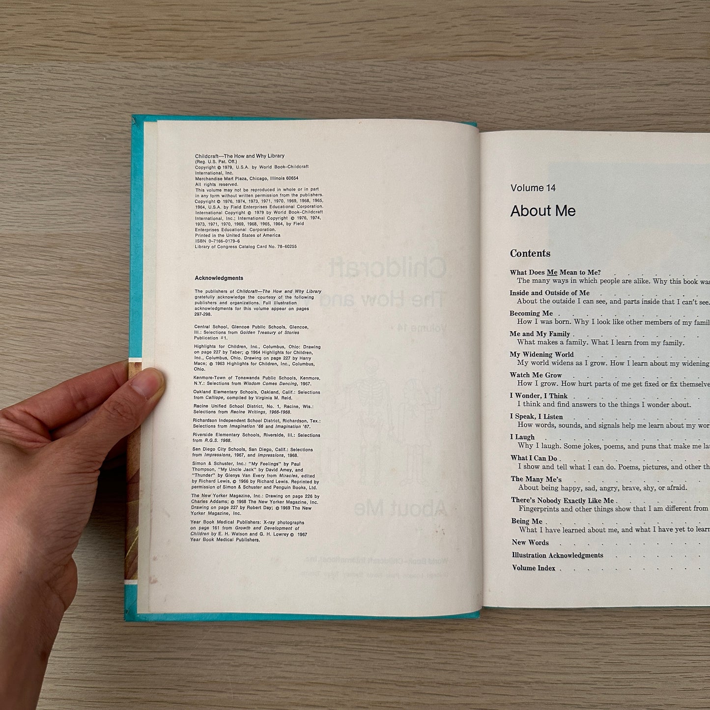 About Me | Volume 14 | 1979 | Childcraft