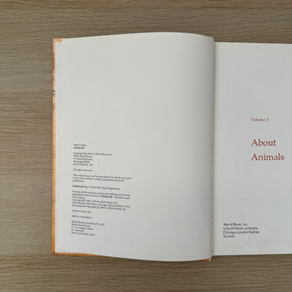 About Animals | Volume 3 | 1989 | Childcraft