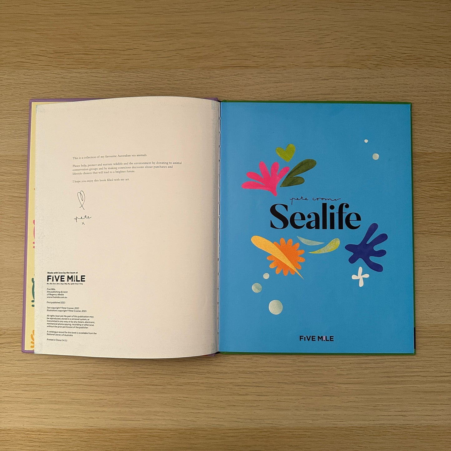 Sealife | 2023 | Hardcover | Pete Cromer