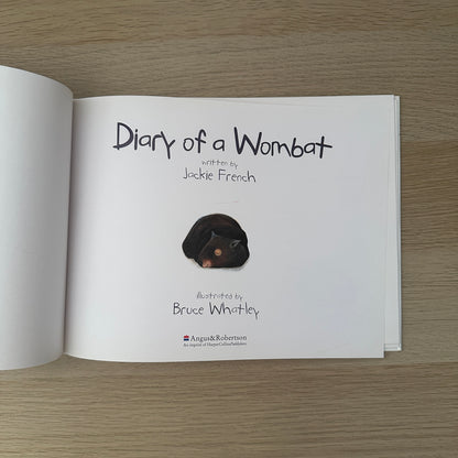 Diary of a Wombat | 2002 | Hardcover | Jackie French
