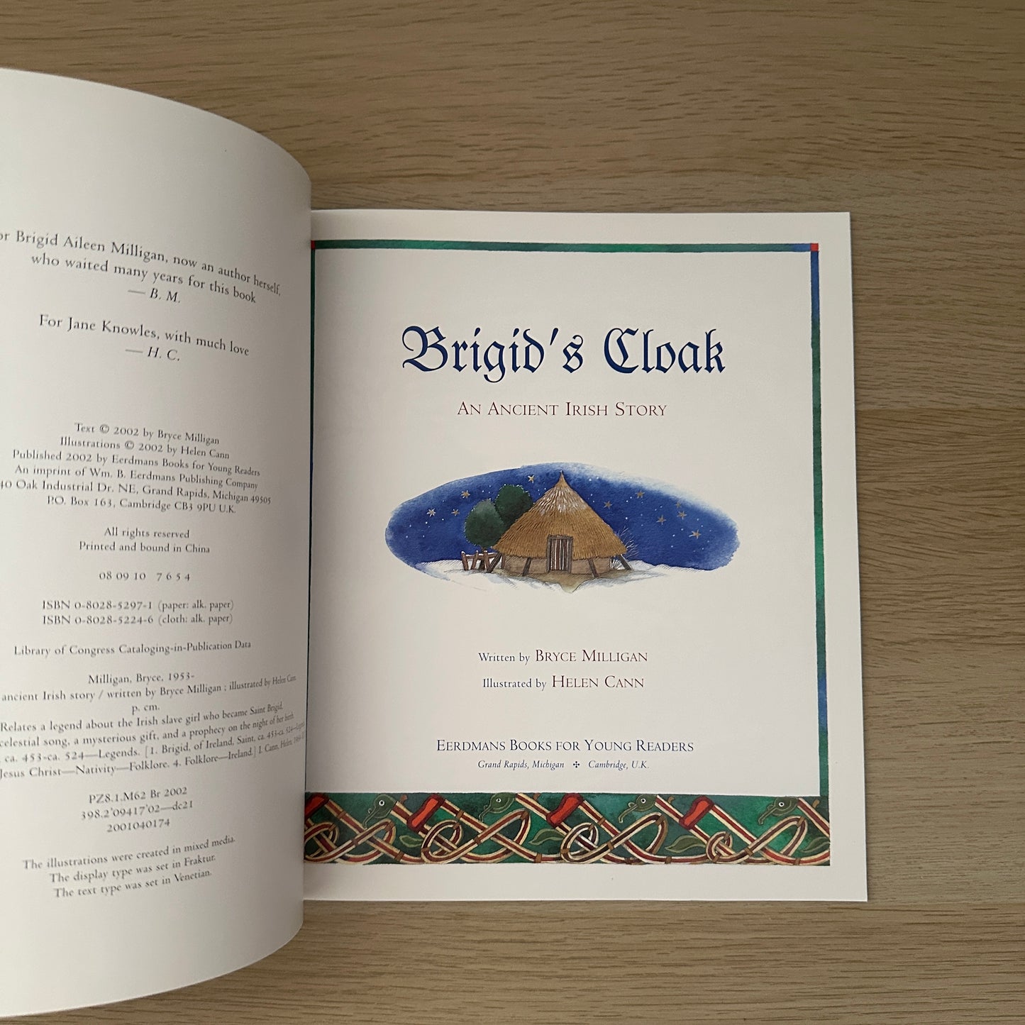 Brigid's Cloak: An Ancient Irish Story | 2002 | Paperback | Bryce Milligan