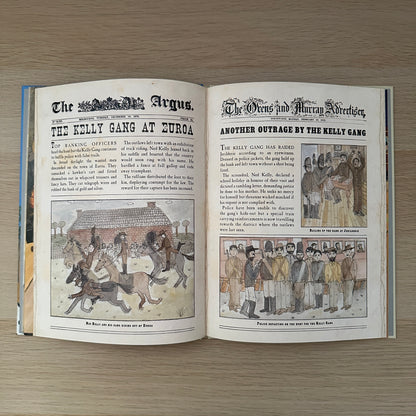 Ned Kelly and the Green Sash | Hardcover | Signed Copy | Mark Greenwood & Frane Lessac