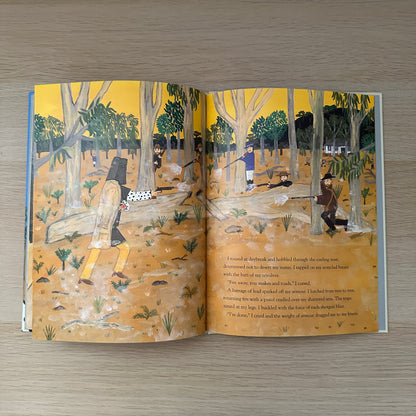 Ned Kelly and the Green Sash | Hardcover | Signed Copy | Mark Greenwood & Frane Lessac