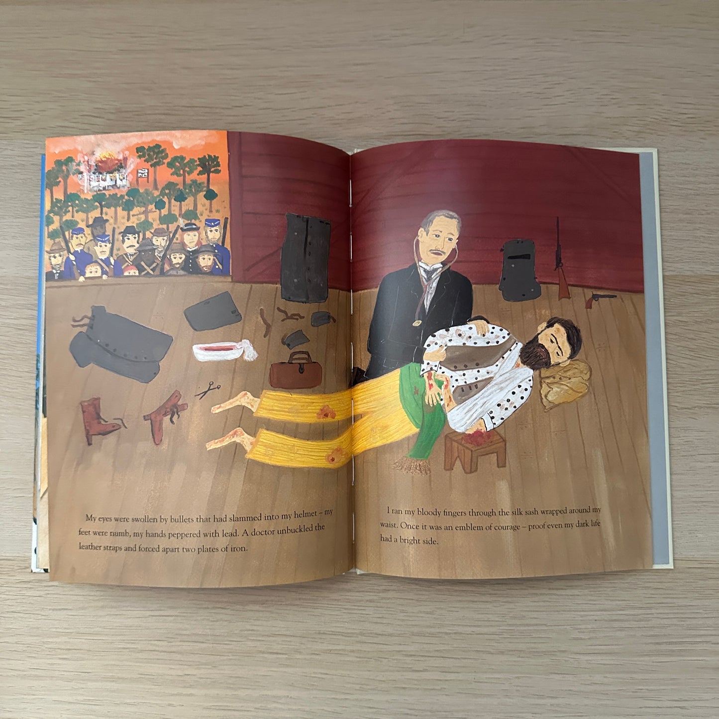 Ned Kelly and the Green Sash | Hardcover | Signed Copy | Mark Greenwood & Frane Lessac