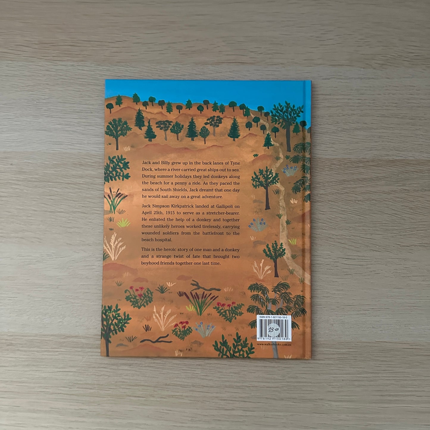 Simpson and His Donkey | 2008 | Hardcover | Signed Copy | Mark Greenwood & Frane Lessac