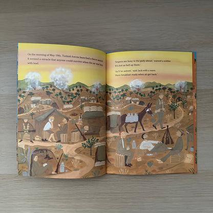 Simpson and His Donkey | 2008 | Hardcover | Signed Copy | Mark Greenwood & Frane Lessac