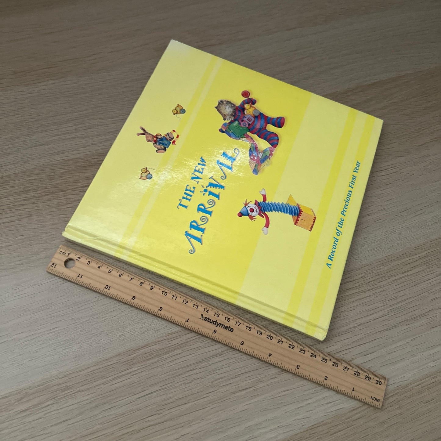 The New Arrival: A Record of the Precious First Year | Baby Book
