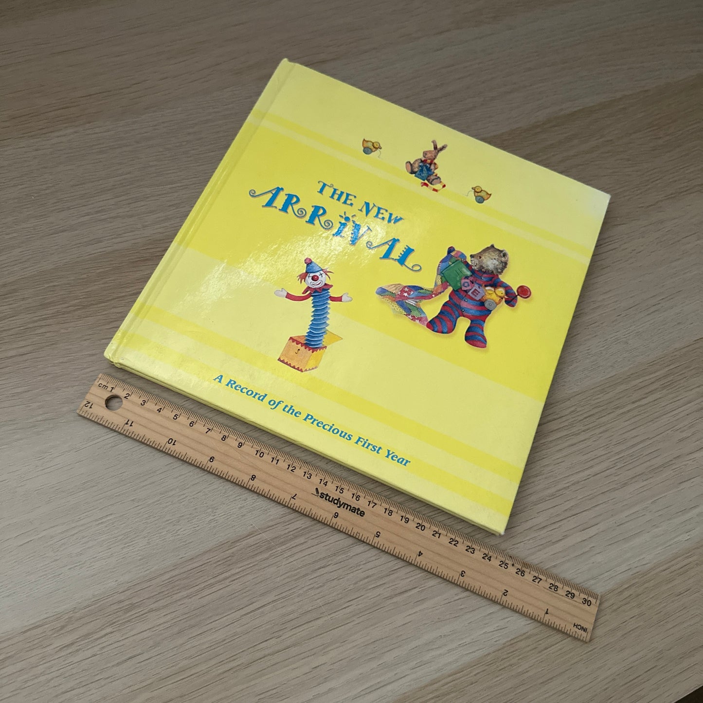 The New Arrival: A Record of the Precious First Year | Baby Book