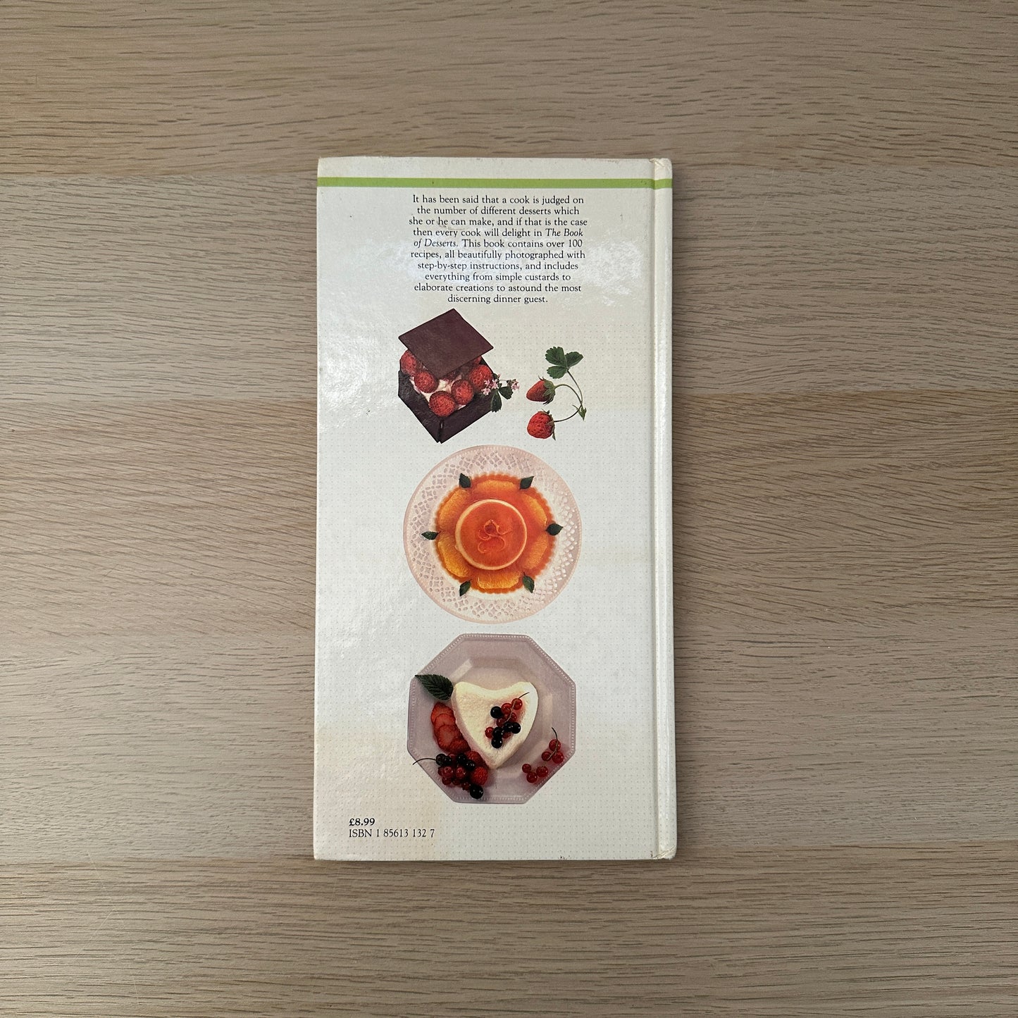 The Book of Dessserts | 1990 | Hardcover | Sally Taylor