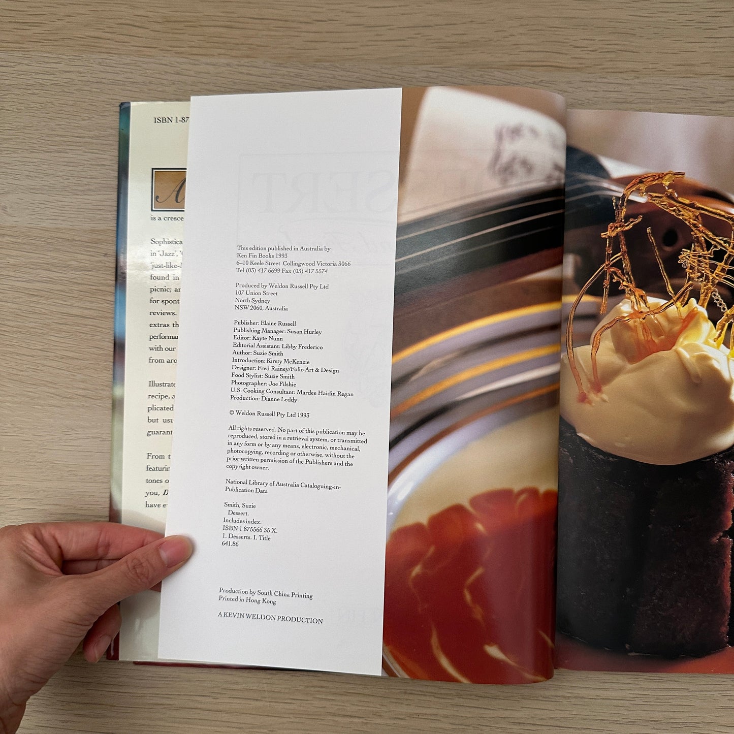 Dessert: The Grand Finale | 1993 | Hardcover | Suzie Smith