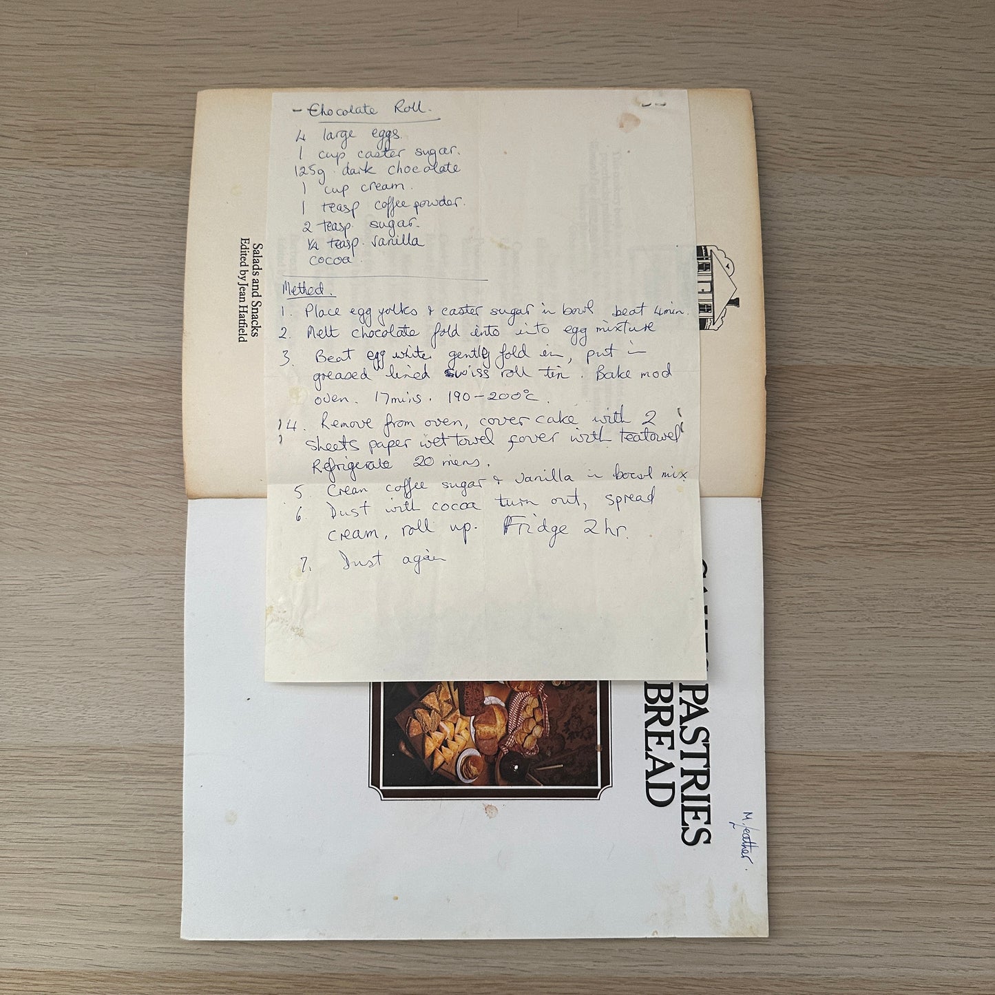 Woman's Day | 1978 | Paperback | All Colour Book of Cakes, Pastries and Bread