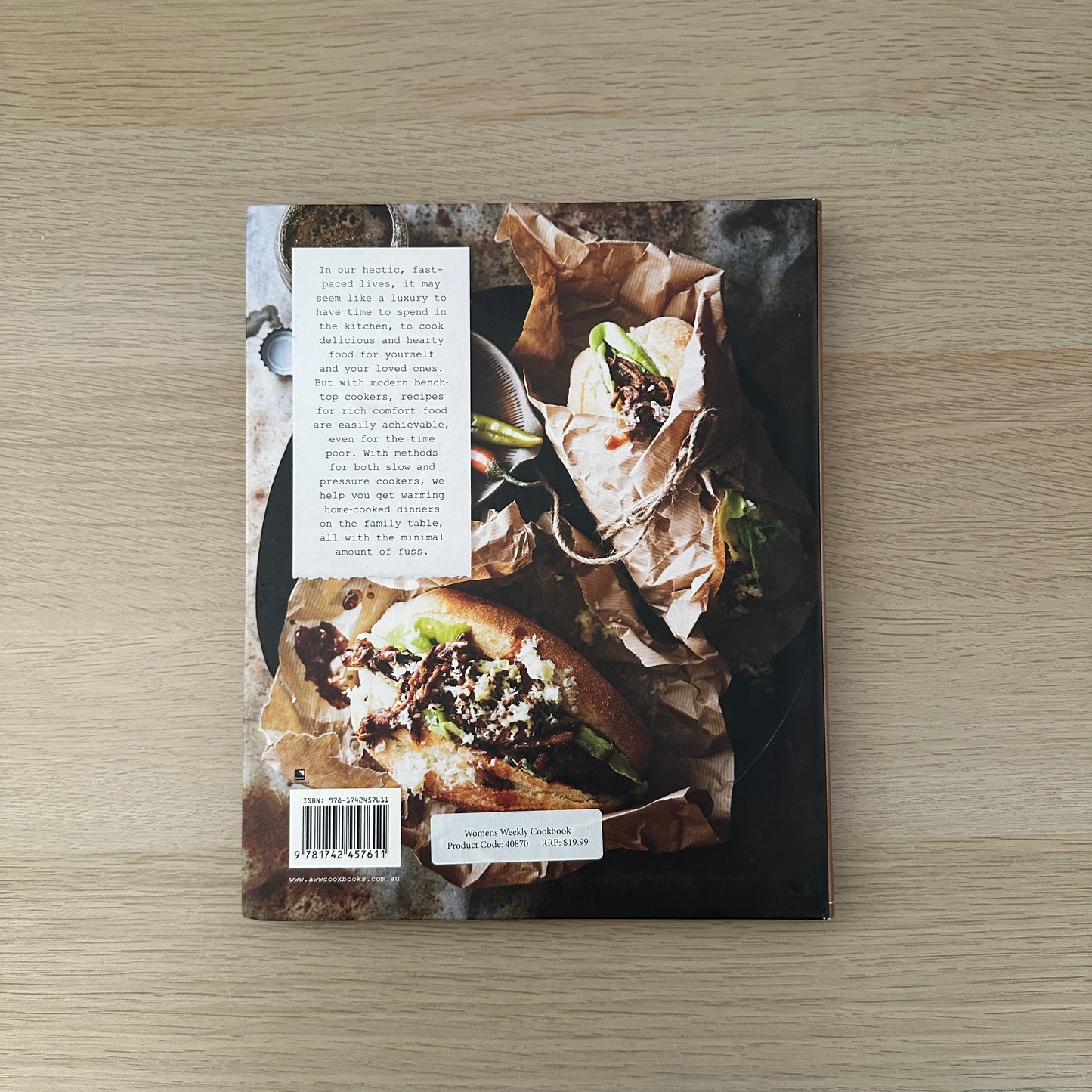Pressure Cooker and Slow Cooker | Hardcover | The Australian Women's Weekly