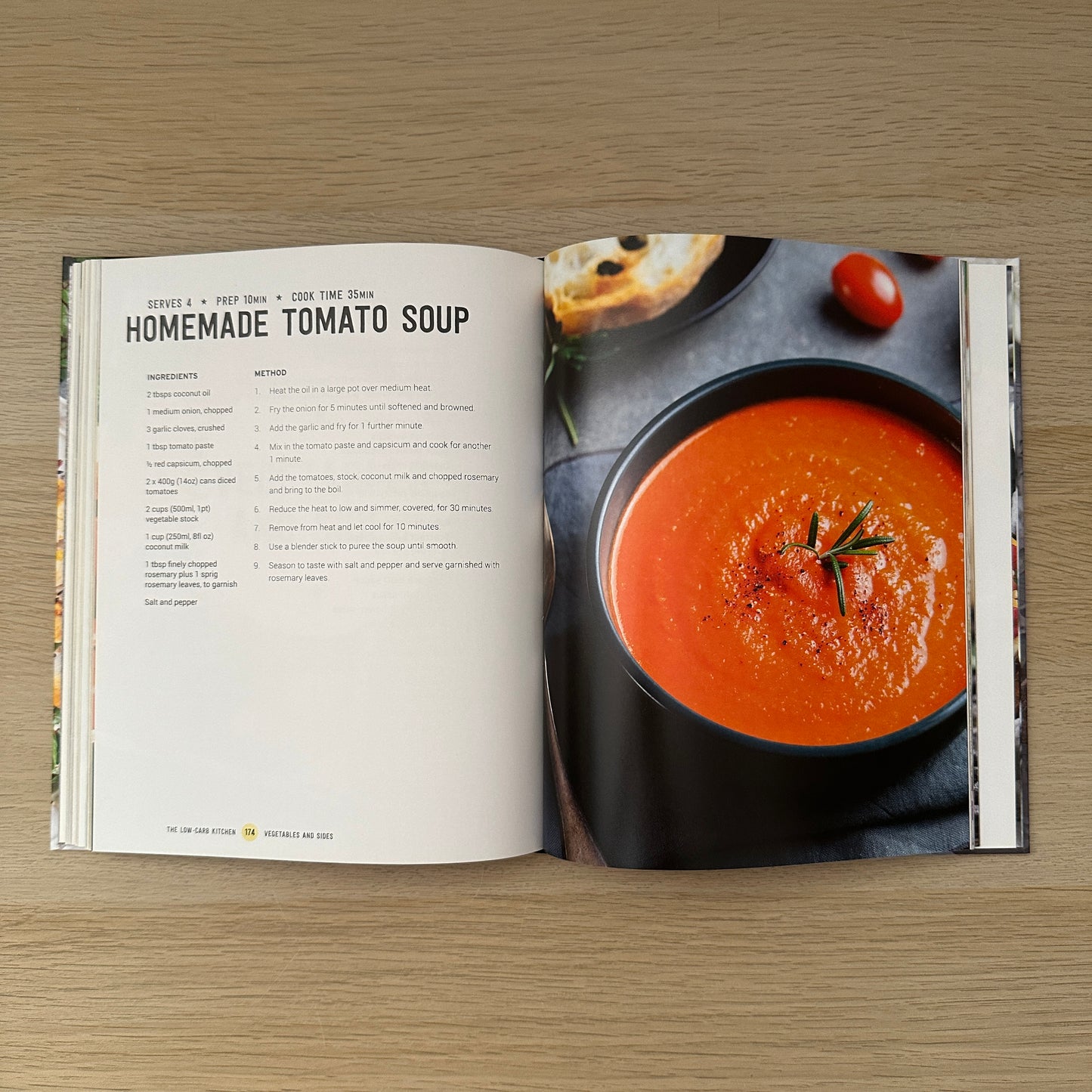 The Low Carb Kitchen | Hardcover | 150 Great Recipes