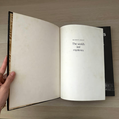 The World's Last Mysteries | 1978 | Hardcover | Reader's Digest