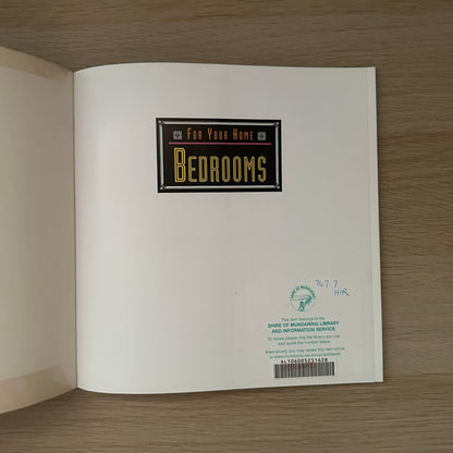 For Your Home Bedrooms | Paperback | Ex-Library | Jessica Elin Hirschman